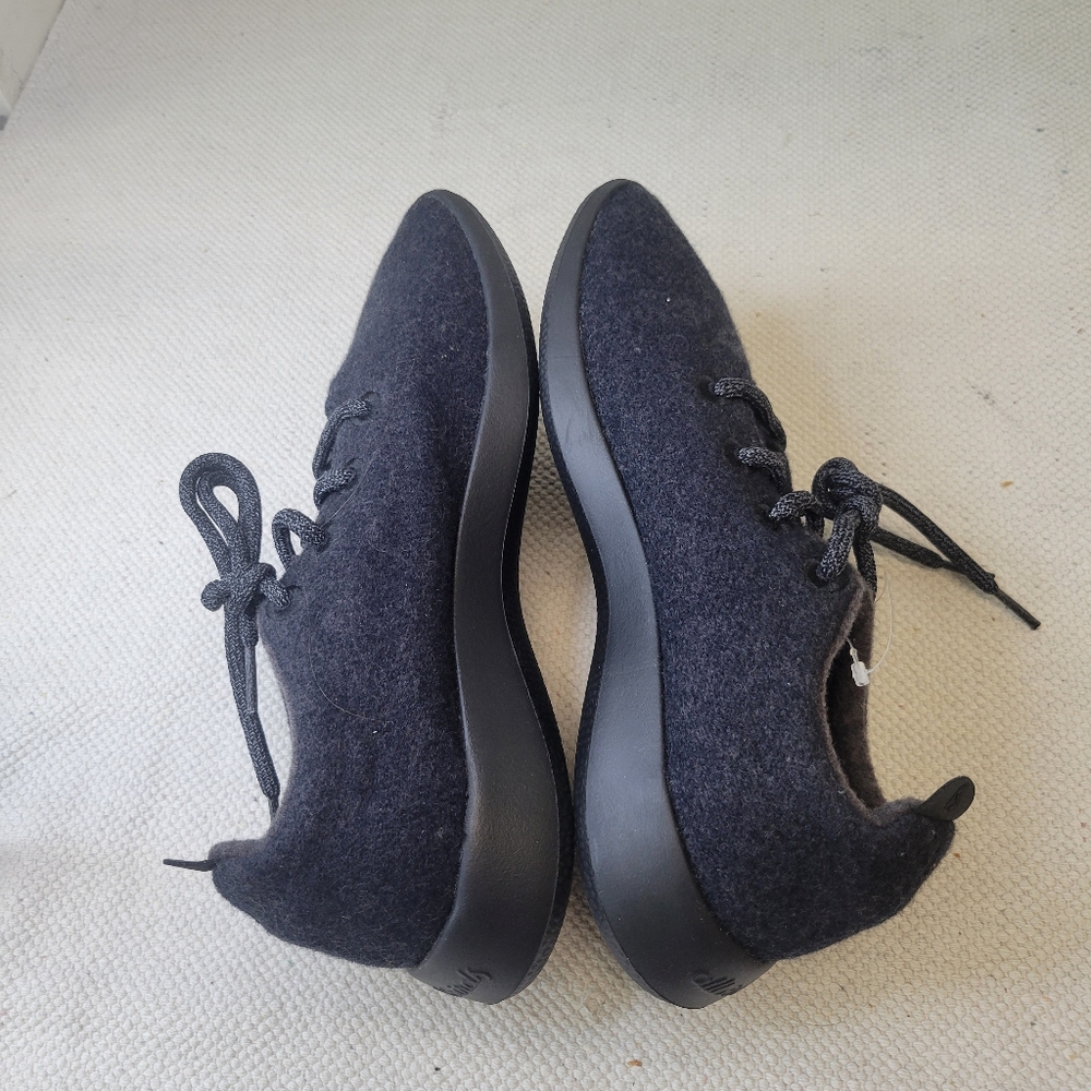 Allbirds Women's Wool Runner in Classic Charcoal Gray Size 8 - Picture 3 of 9